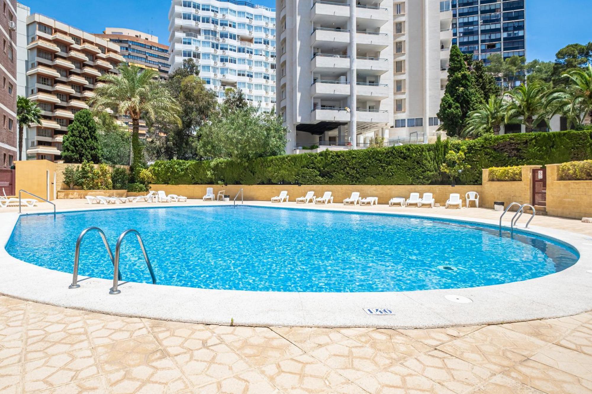 Europa Center 12-B Apartment Levante Beach Benidorm Eksteriør bilde
